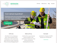Tablet Screenshot of geosilesia.pl